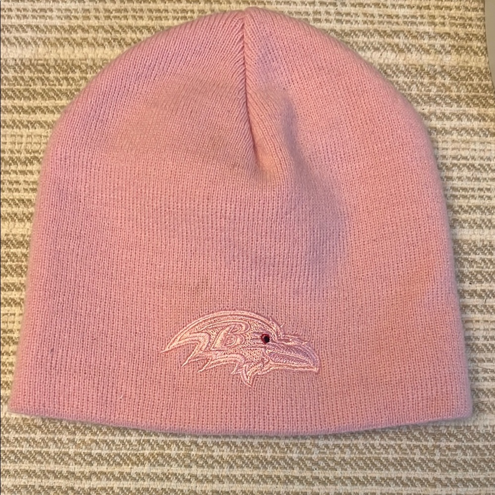 Pink ravens Beanie